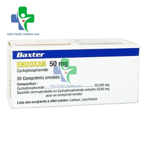 Endoxan 50mg - Thuốc điều trị ung thư hiệu quả