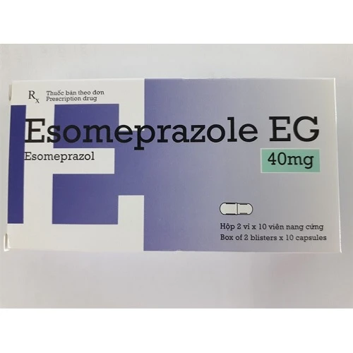 Esomeprazole EG 40mg - Thuốc điều trị dạ dày, tá tràng hiệu quả
