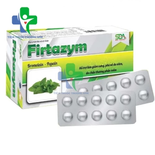 Firtazym Sda - France - Hỗ trợ giảm sưng, phù nề do viêm