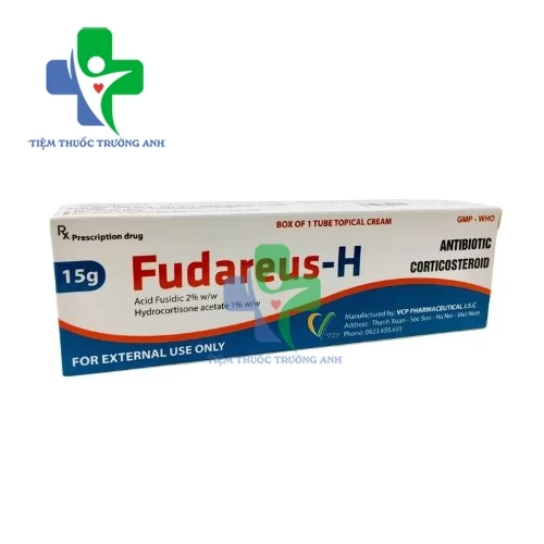 Fudareus-H 15g - Thuốc điều trị viêm da hiệu quả của VCP