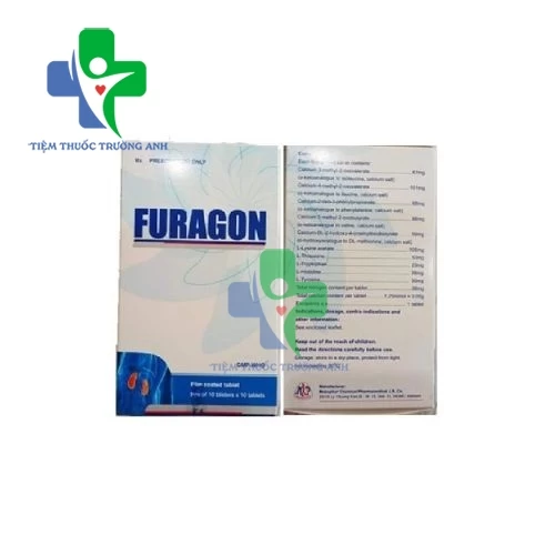 Furagon Mekophar - Điều trị suy giảm chuyển hóa protein ở bệnh suy thận mạn