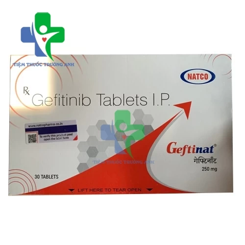 Geftinat 250mg Gefitinib - Thuốc điều trị ung thư phổi