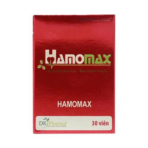 Viên Uống Hỗ Trợ Hạ Mỡ Máu Hamomax Dk Pharma 30 Viên
