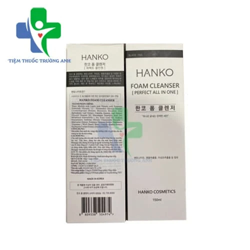 Hanko Foam Cleanser 150ml - Sữa rửa mặt của Hàn Quốc