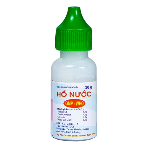 Hồ nước 20g-30g - Thuốc trị dời leo, trị mụn hiệu quả