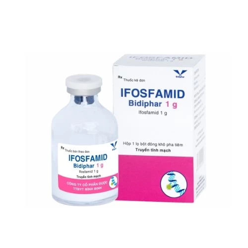 Ifosfamid bidiphar 1g - Điều trị carcinoma buồng trứng, u tinh hoàn