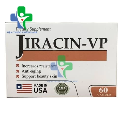 Thực phẩm bảo vệ sức khỏe Jiracin-VP chính hãng Mỹ