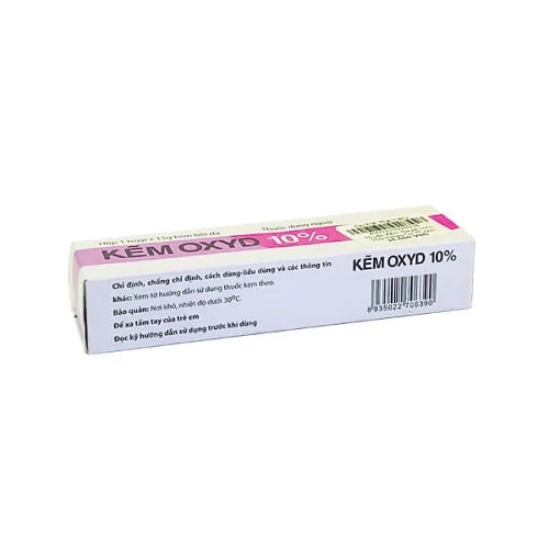 Kẽm Oxyd 10% Hataphar 5g - Thuốc điều trị các bệnh da liễu hiệu quả