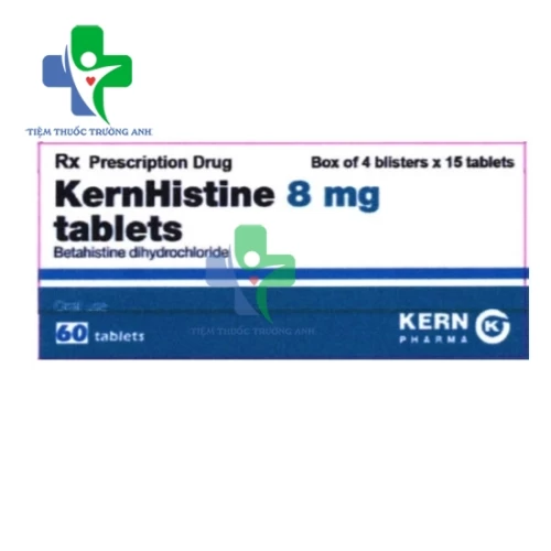 Kernhistine 8mg - Thuốc điều trị chóng mặt hiệu quả 