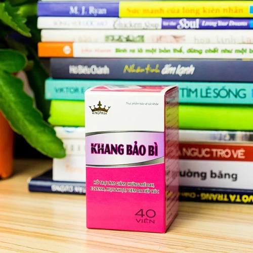 Viên Uống Hỗ Trợ Điều Trị Mề Đay Khang Bảo Bì Kingphar 40 Viên