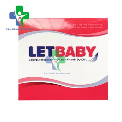 Letbaby Hataphar - Bổ sung Calci và vitamin D3 cho cơ thể