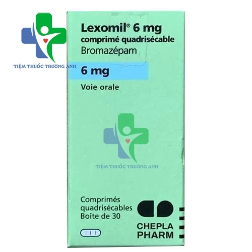 Lexomil 6mg - Thuốc điều trị rối loạn cảm xúc hiệu quả
