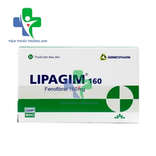 Lipagim 160 Agimexpharm - Điều trị tăng lipid máu