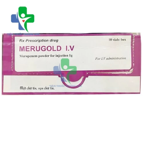 Merugold 1g - Thuốc điều trị nhiễm khuẩn hiệu quả của Ý