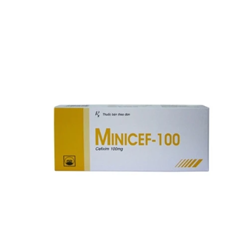 Minicef 100 - Thuốc kháng sinh điều trị nhiễm khuẩn hiệu quả