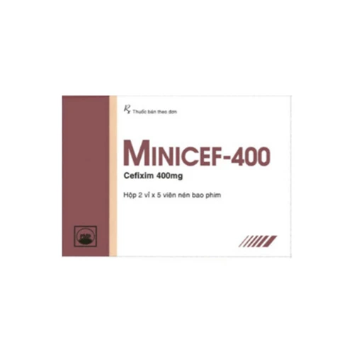 Minicef 400 - Thuốc điều trị nhiễm khuẩn hiệu quả