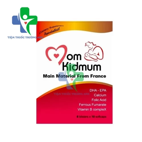 MOM KIDMUM - Giúp bổ sung các vitamin và khoáng chất cần thiết