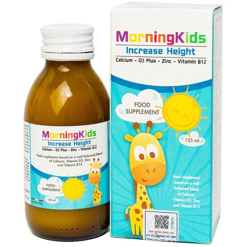 Siro Tăng Chiều Cao Cho Trẻ Morningkids Increase Height 125Ml