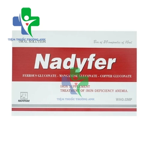 Nadyfer Nadyphar - Điều trị trường hợp thiếu máu do mất máu