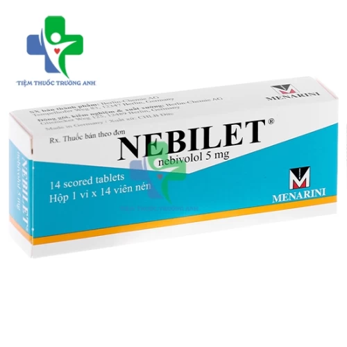 Nebilet 5mg Menarini - Thuốc điều trị cao huyết áp