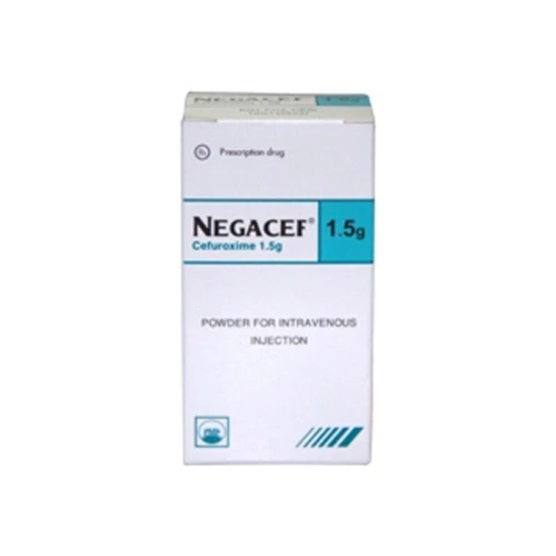 Negacef 1,5g inj - Thuốc điều trị nhiễm trùng hiệu quả