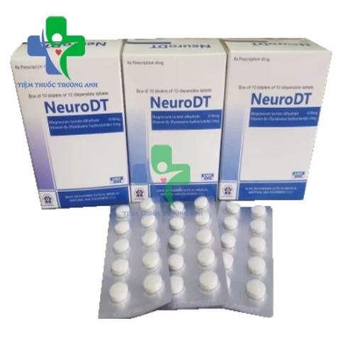 NeuroDT DNA Pharma - Thuốc điều trị các triệu chứng gây ra do giảm Mg máu