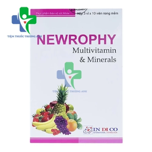 Vitamin Tổng Hợp Newrophy Indico 30 Viên