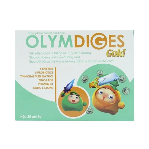 Cốm Cho Trẻ Biếng Ăn Olymediges Gold 20 Gói X 3G