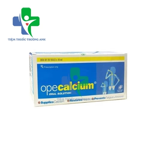 Opecalcium Oral Solution 10ml OPV - Phòng ngừa và điều trị loãng xương