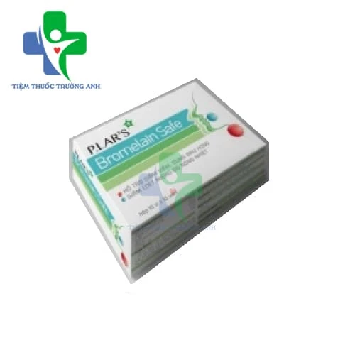 P.Lar's Bromela Safe TPP-France - Hỗ trợ giảm sưng tấy và phù nề