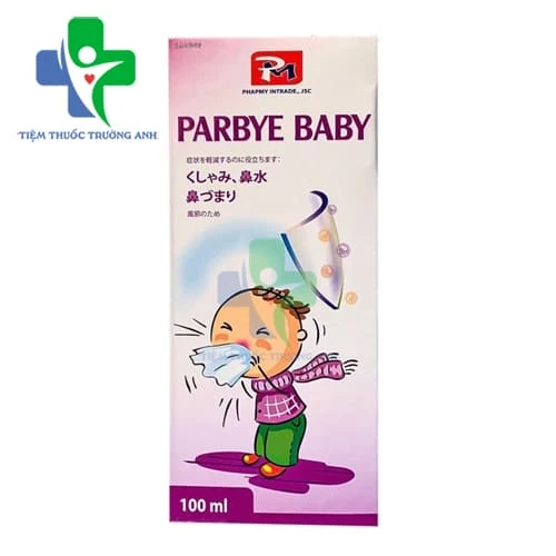 Parbye Baby - Hỗ trợ làm giảm các triệu chứng do cảm lạnh
