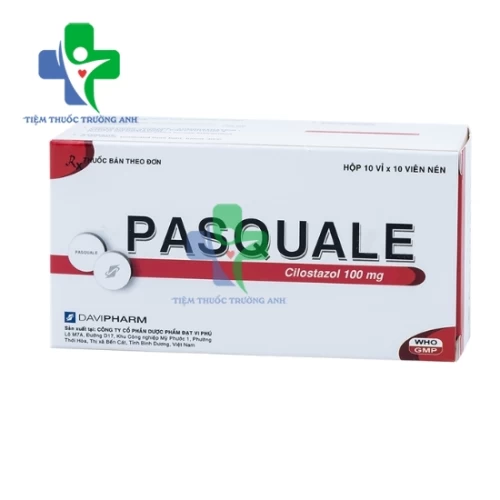 Pasquale 100mg Davipharm - Cải thiện triệu chứng đau cách hồi