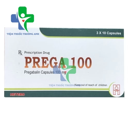 Prega 100 - Thuốc điều trị đau dây thần kinh hiệu quả 
