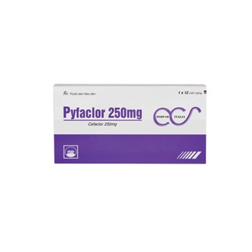 Pyfaclor 250mg - Thuốc điều trị nhiễm khuẩn hiệu quả 
