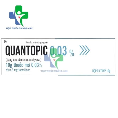 Thuốc Quantopic 0.03% - Điều trị tràm thể tạng hiệu quả 
