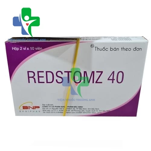Redstomz 40 Bắc Ninh - Thuốc điều trị trào ngược dạ dày - thực quản