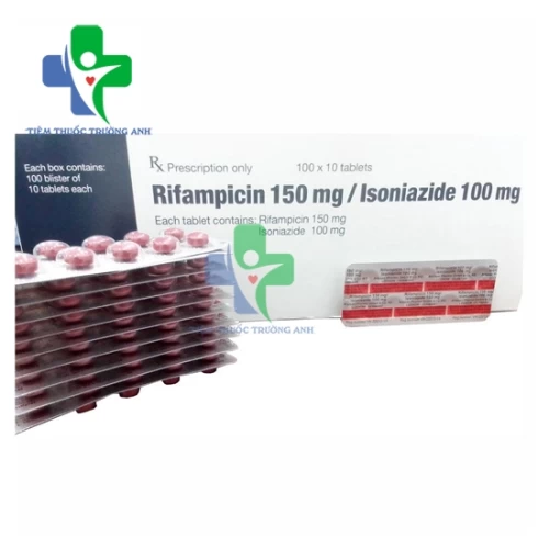 Rifampicin 150/ Isoniazide 100 Artesan - Thuốc điều trị lao phổi ở người lớn
