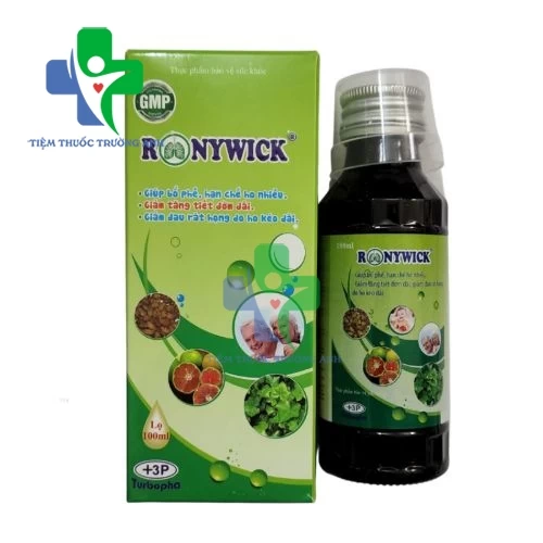 Ronywick 100Ml - Giúp bổ phế, giảm ho hiệu quả