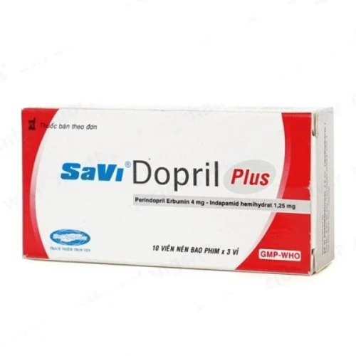 Savi Dopril 4mg - Thuốc điều trị cao huyết áp hiệu quả