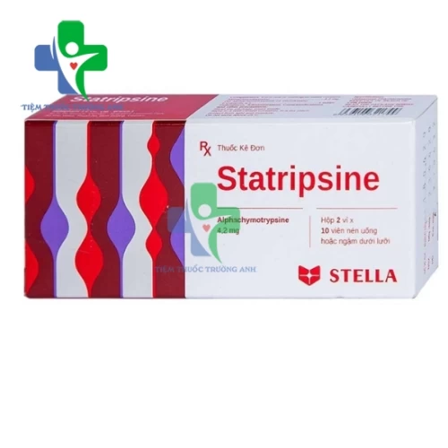 Statripsine 50 viên STADA  - Thuốc điều trị phù nề sau chấn thương