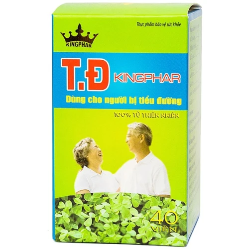 Viên Uống Kiểm Soát Đường Huyết T.đ Kingphar 40 Viên