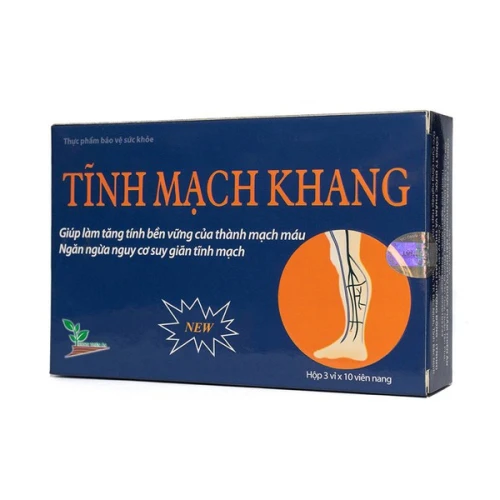 Tĩnh Mạch Khang Viên Uống Ngừa Suy Giãn Tĩnh Mạch