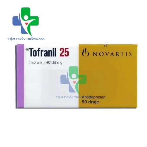 Tofranil 25mg Novartis - Thuốc điều trị trầm cảm hiệu quả  
