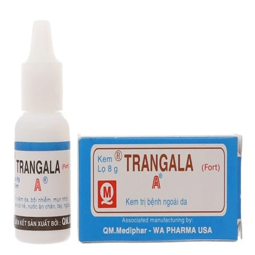Trangala 8g - Thuốc trị ngứa, nước ăn chân tay hiệu quả (10 hộp)