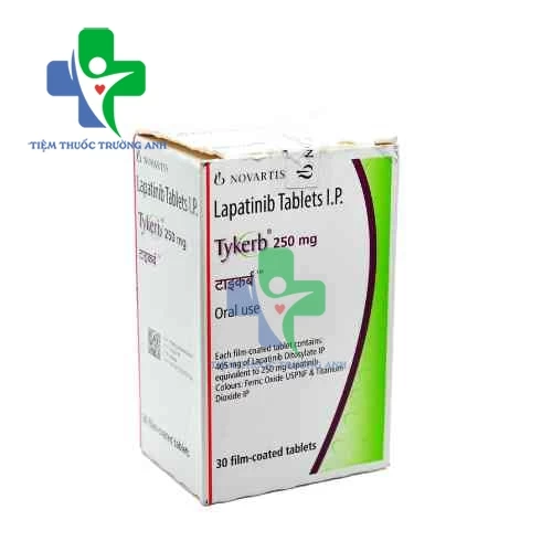 Tykerb 250mg - Thuốc kháng sinh điều trị bệnh ung thư vú của Thụy Sĩ