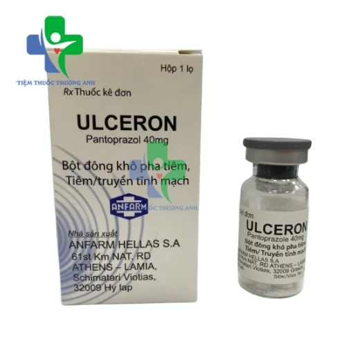 Ulceron 40mg Anfarm - Thuốc điều trị trào ngược và loét dạ dày