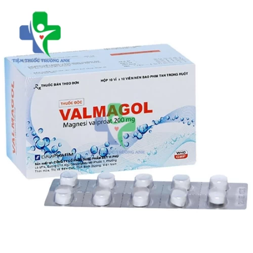 Valmagol 200mg Davipharm - Thuốc hỗ trợ giảm đau