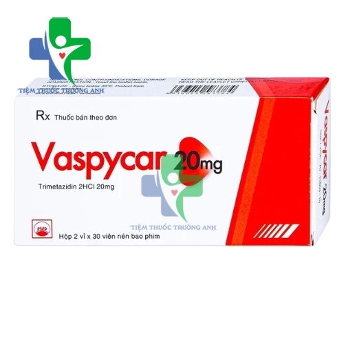 Vaspycar 20mg - Thuốc điều trị đau thắt ngực hiệu quả