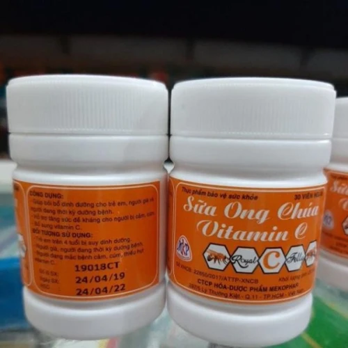 Viên Ngậm Sữa Ong Chúa Vitamin C 30 Viên
