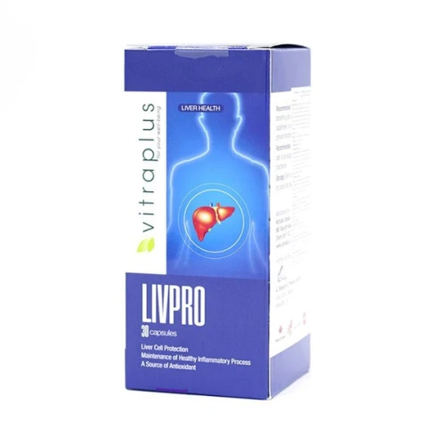 Viên Uống Tăng Cường Chức Năng Gan Vitraplus Livpro 30 Viên